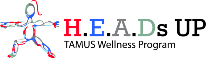 TAMUS Wellness Program Logo Heads Up