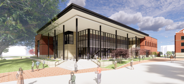 The Teaching & Academic Student Support Services Facility at Prairie View A&M University.