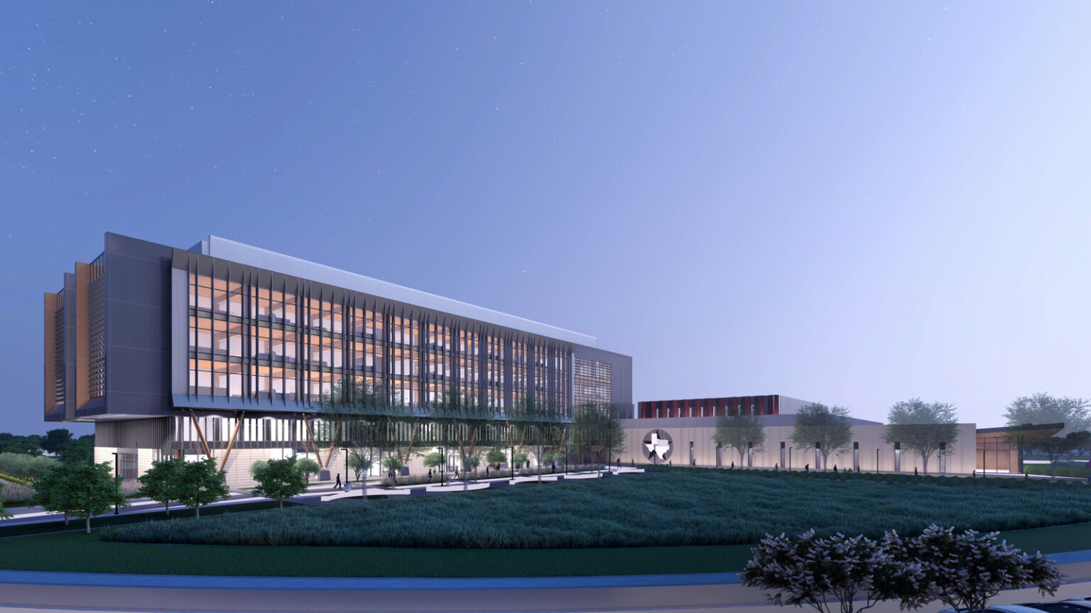 picture of an artists rendering of the planned emergency operations center