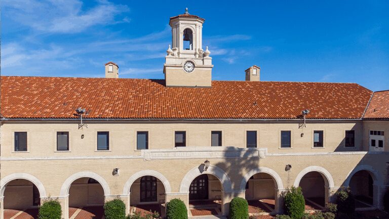 A building at Texas A&M University in Kingsville.