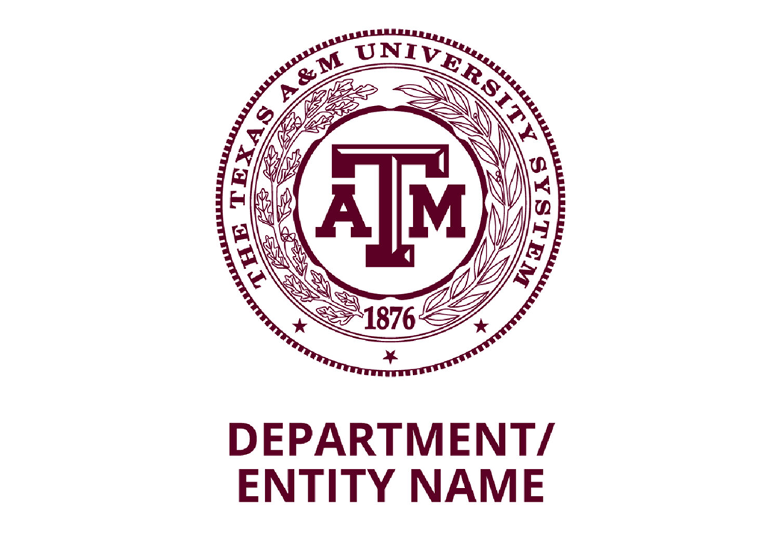 System Seal - Department/Entity Name Vertical Logo
