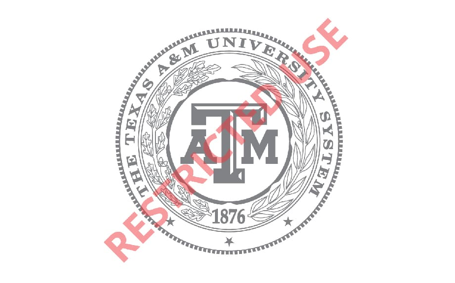 The Texas A&M University System seal with the text "Restricted Use" overlaid.